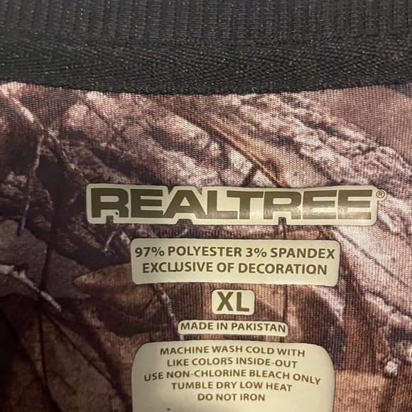 Realtree Brown Camouflage Shirt XL - Picture 3 of 4